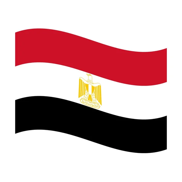 Flag of egypt — Stock Photo, Image