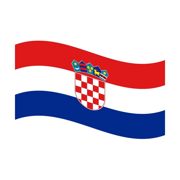 크로아티아의 국기 — 스톡 사진