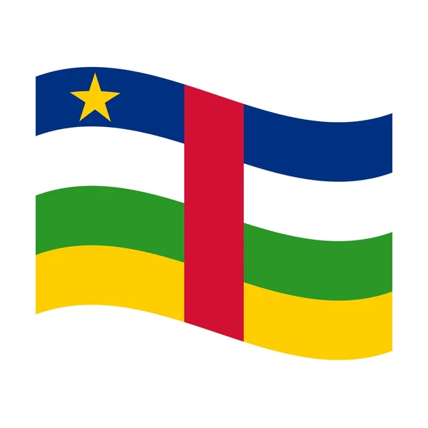 Flag of central african republic — Stock Photo, Image