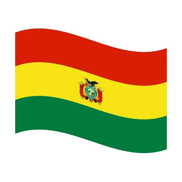 Flagge von Bolivien — Stockfoto