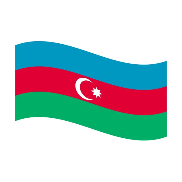 아제르바이잔의 국기 — 스톡 사진