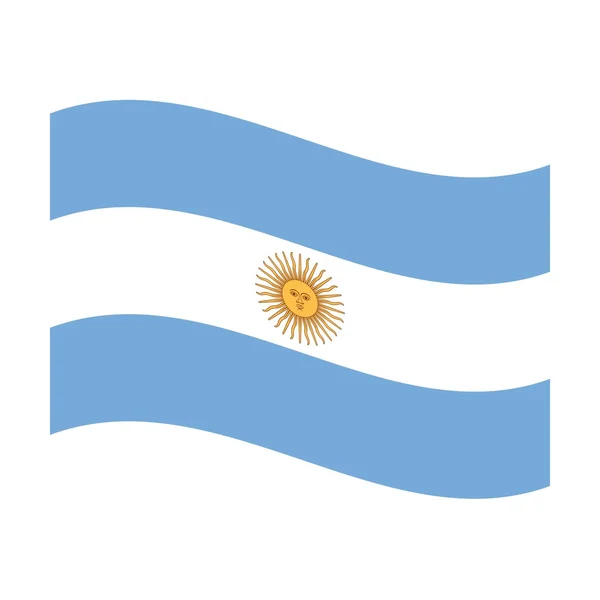 Arjantin Bayrağı — Stok fotoğraf