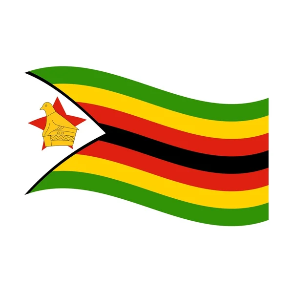 Vlag van zimbabwe — Stockfoto