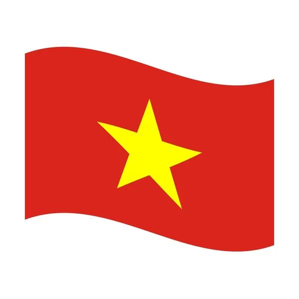 Flag of vietnam — Stock Photo, Image