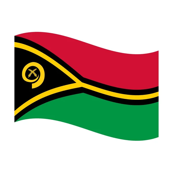 Прапор Вануату — стокове фото