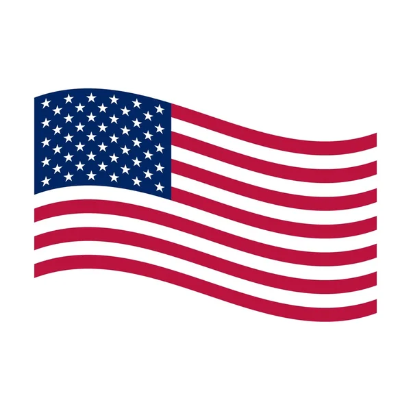 4.美国国旗 — 图库照片