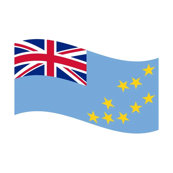 Bandiera di tuvalu — Foto Stock