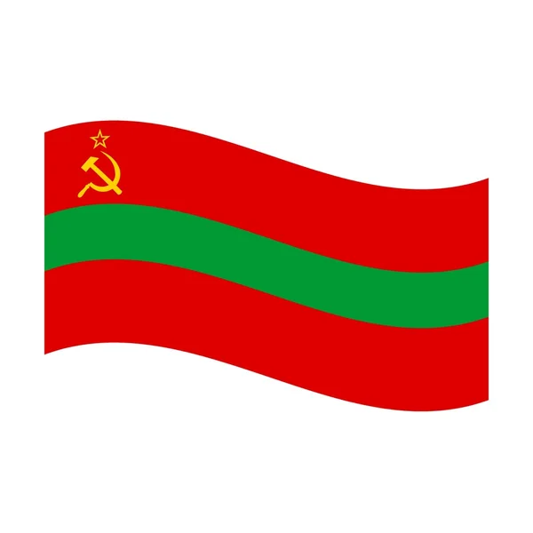 Σημαία της Υπερδνειστερίας — Φωτογραφία Αρχείου