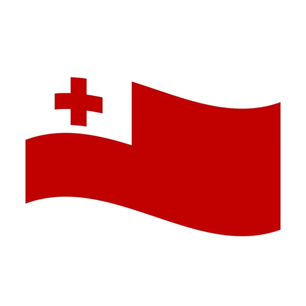 Flaga tonga — Zdjęcie stockowe