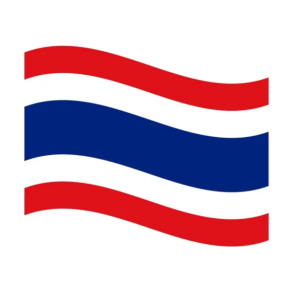 Bandeira da Tailândia — Fotografia de Stock