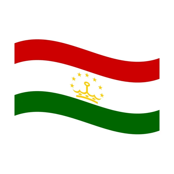 Σημαία του Τατζικιστάν — Φωτογραφία Αρχείου