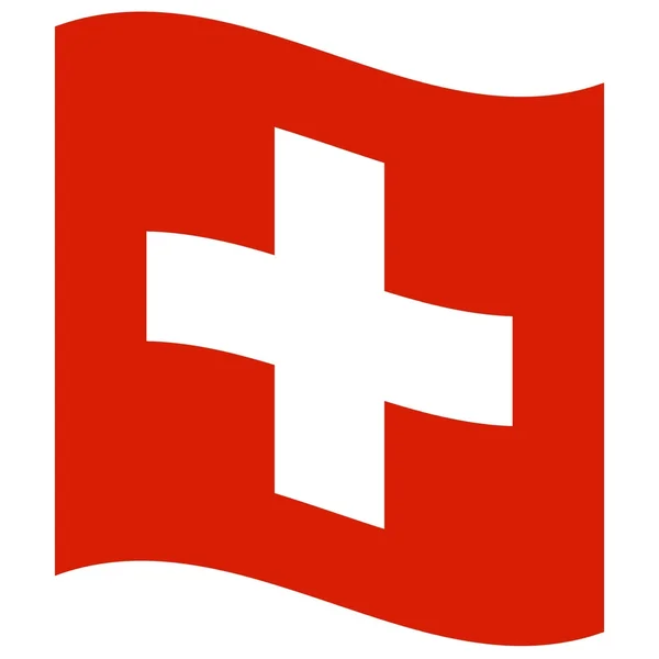 스위스의 국기 — 스톡 사진