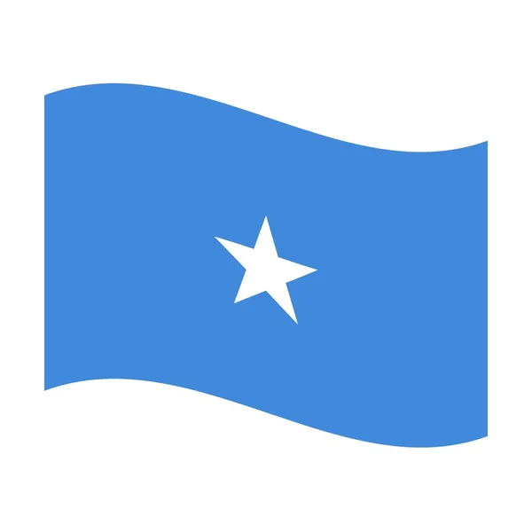 Flag of somalia — Stock Photo, Image