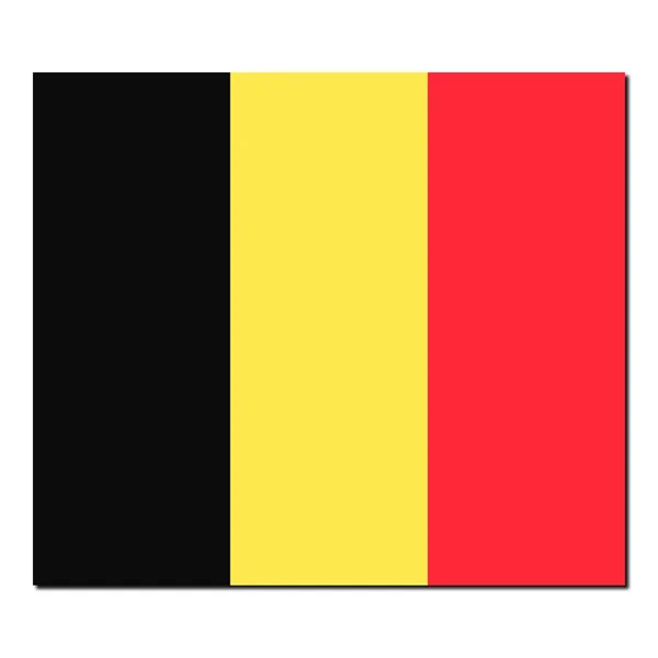 Η εθνική σημαία του Βελγίου — Φωτογραφία Αρχείου