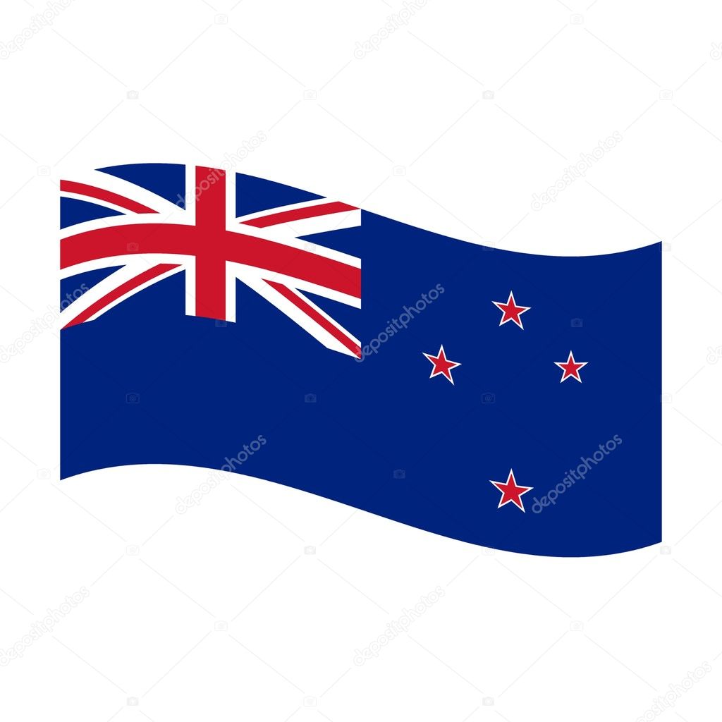 ニュージーランドの国旗 ストック写真 C Claudiodivizia
