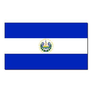 el salvador bayrağı