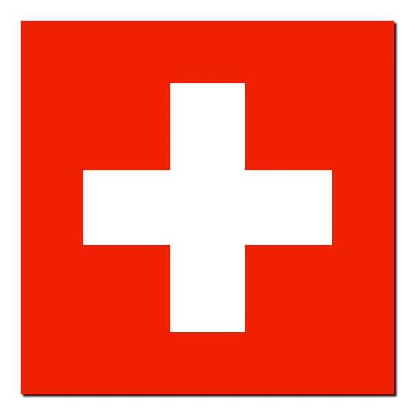 El pabellón nacional de Suiza — Foto de Stock