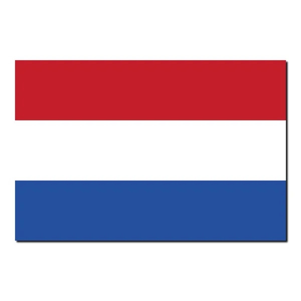 Hollanda 'nın ulusal bayrağı — Stok fotoğraf