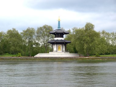 Peace Pagoda, London clipart