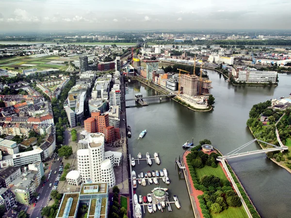 Düsseldorf mediahafen — Stok fotoğraf