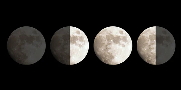 Mondphasen — Stockfoto