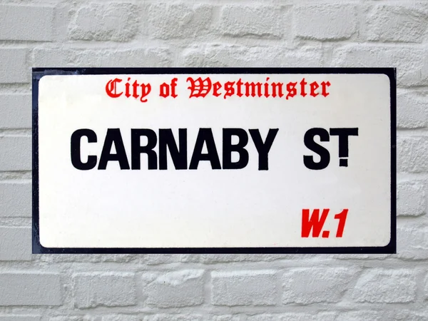 Carnaby Street signo —  Fotos de Stock