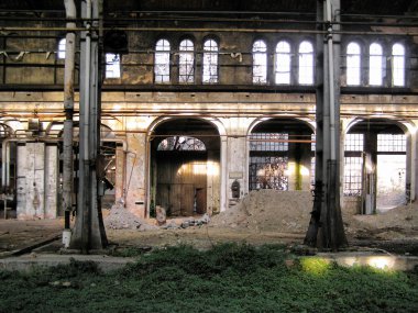 terk edilmiş fabrika