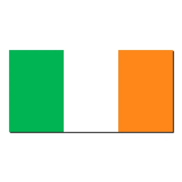 Bandeira nacional da Irlanda — Fotografia de Stock