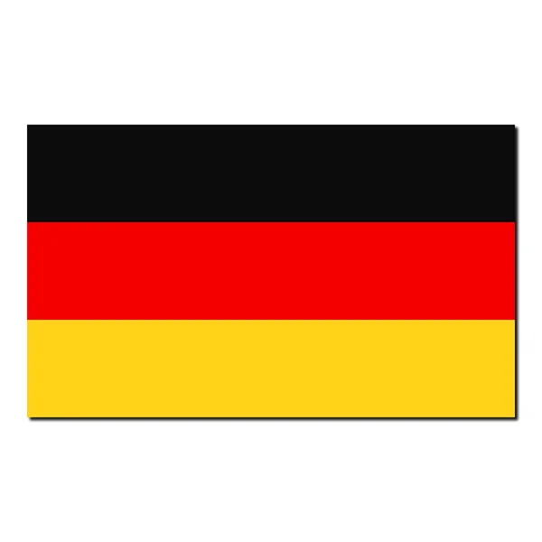 Le drapeau national de l'Allemagne — Photo