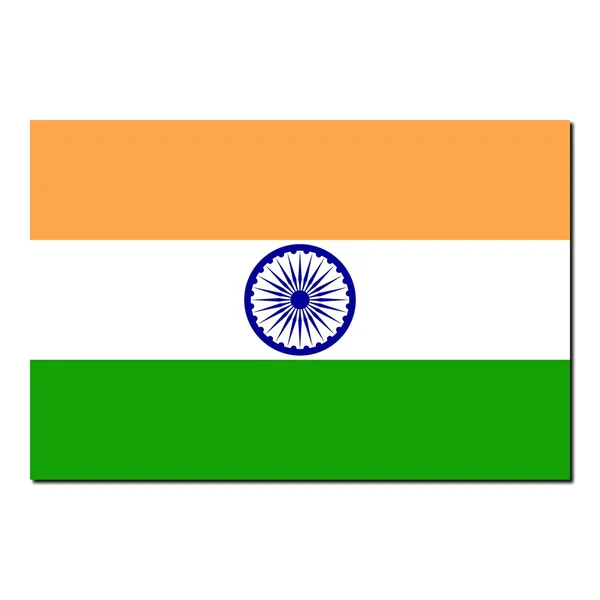 Національний прапор Індії — стокове фото