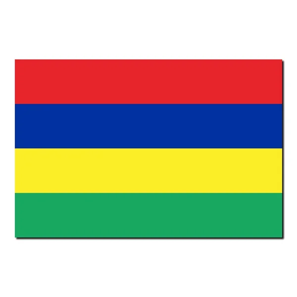 毛里求斯的国旗 — 图库照片