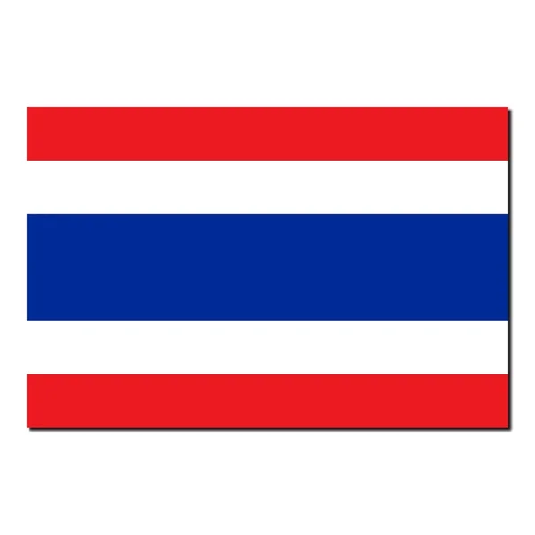 The national flag of Thailand — Stock Photo, Image
