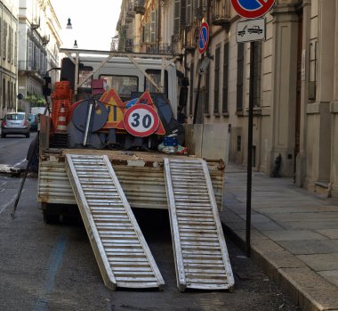 roadworks işaretleri