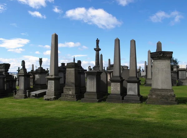Кладбище Глазго — стоковое фото