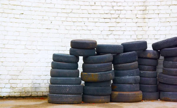 stock image Worn tires