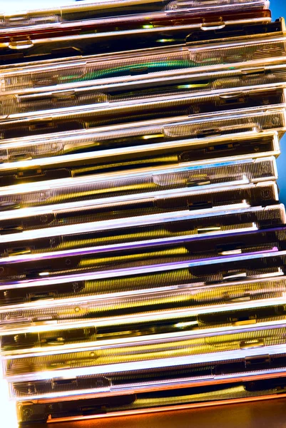 CD-cases — Stock fotografie