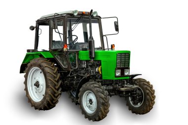 Tractor isolated on white background clipart