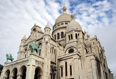 ünlü basilique Basilique du Sacré coeur, montmartre, paris, Fransa