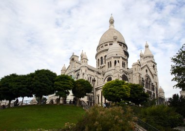 Basilique du Sacré coeur, montmartre, paris, Fransa, Basilique üzerinde göster