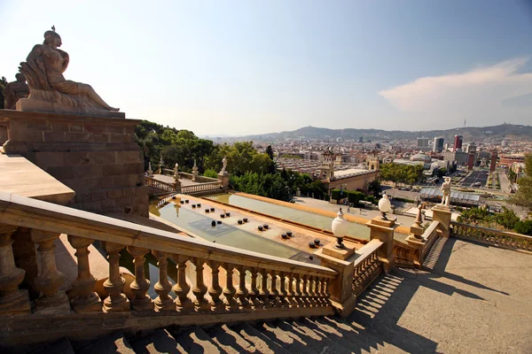 stock image View of Plaza Espanya, Barcelona, Spain