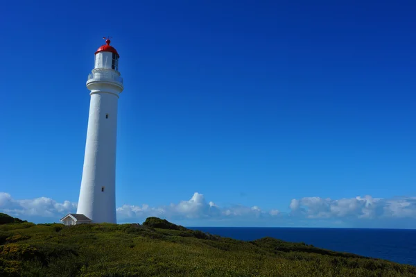 stock image white lighthouse tower