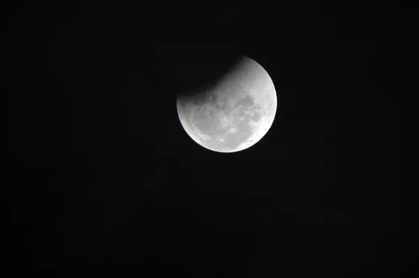 Eclissi lunare in cielo — Foto Stock