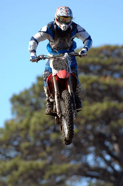 Freestyle motocross binici — Stok fotoğraf