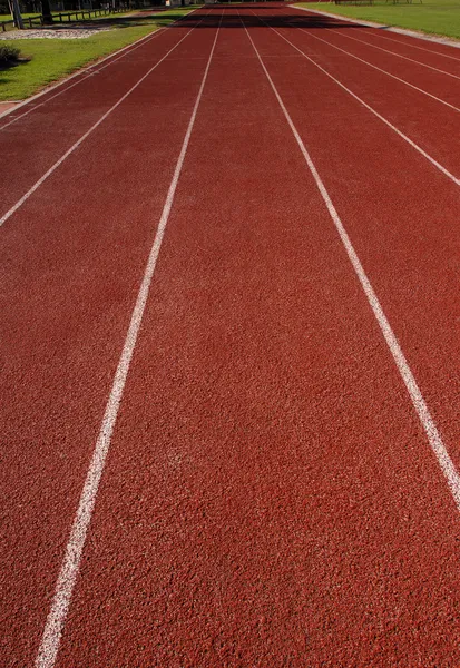 Empty  athletics track — Stock Photo, Image