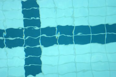 Light blue pool water  clipart