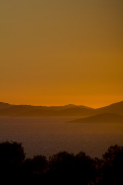 mediterrain gün batımı