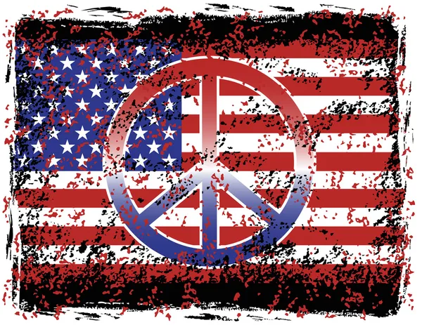 미국의 평화 — 스톡 벡터