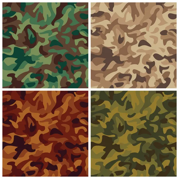 Camouflage classique — Image vectorielle