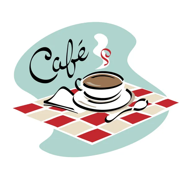 Coffee Café — 图库矢量图片