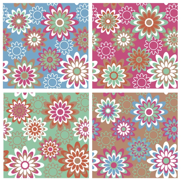 Floral Pattern_summer — Διανυσματικό Αρχείο
